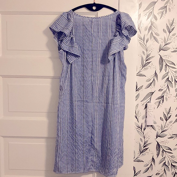 Max studio light linen dress - Picture 2 of 4